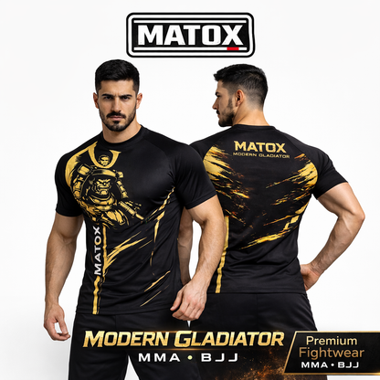 MATOX Modern Gladiator Rashguard – MMA & BJJ Performans Üstü