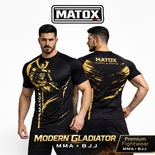 MATOX Modern Gladiator Rashguard – MMA & BJJ Performans Üstü